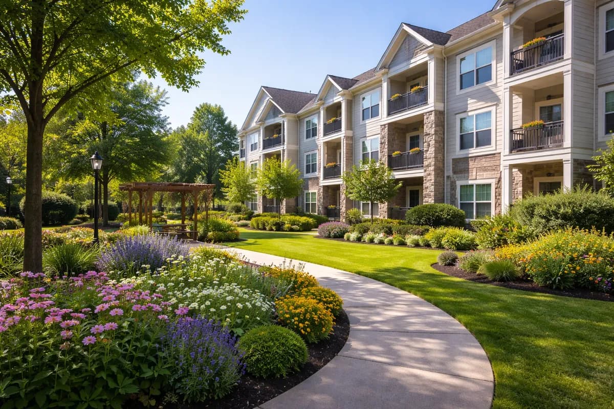 Garden community property walkthrough